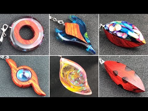 Resin art Amazing 6 styles of pendant jewelry Essence compilation 6 /S97