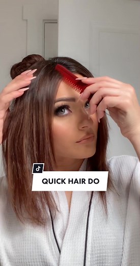 Quick Hair Do for Running Late | Hair Tutorial