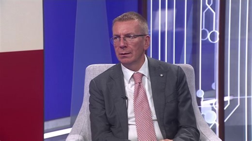 Latvia's president meets with tech giants, discusses AI in Bay Area