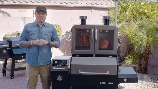 Pit Boss® Platinum Series Lockhart Pellet/Smoker Combo Grill with Wi-Fi® and Bluetooth®