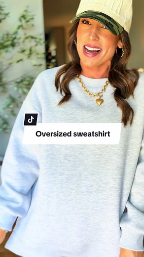 Oversized Sweatshirts for Cozy Casual Outfits