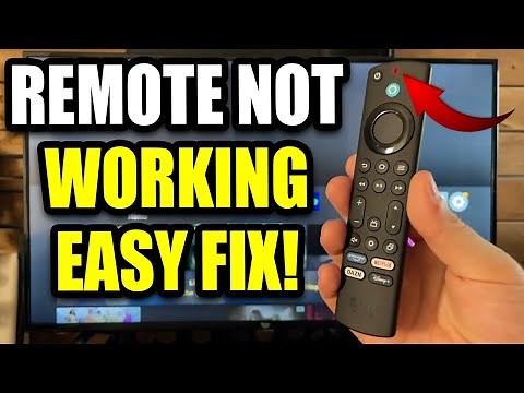 How to Fix Fire TV Remote Not Working (Fix All Remote LED Flashing Colors!)
