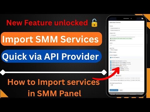 How to Add or Import SMM Panel Services Quickly | SMM Panel Script | Rental Panel | SMM Scripts