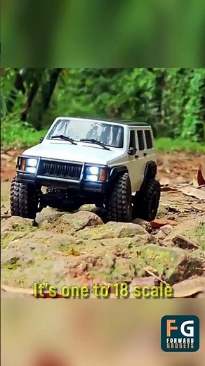 JJRC C8809 4WD Rock Crawler | Realistic Remote Control Car with Lights & 45° Climbs #rccar #jjrc