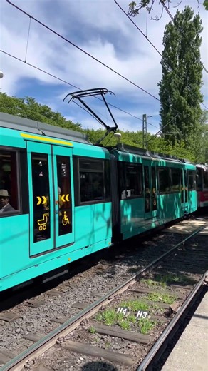 U-Bahn Frankfurt am Main an der U-Bahn Station Schäfflestraße. #ubahn #frankfurt #stadtbahnspotting