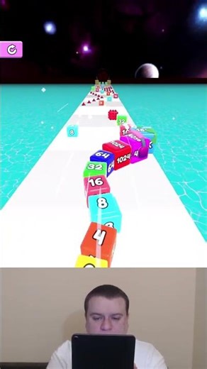 Jelly Tube Run 2048 ❗Level 472❗#games #short
