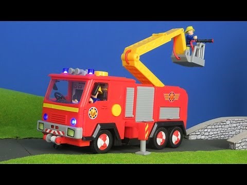 Feuerwehrmann Sam Jupiter Feuerwehrauto Review