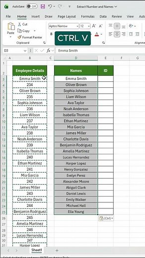How to extract only text or only numbers #shorts #shortsvideo #viral #excel #exceltips #explore