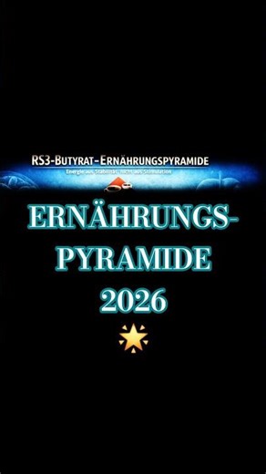 RS3 🌟 Butyrat☘️ Ernährungs Pyramide💪