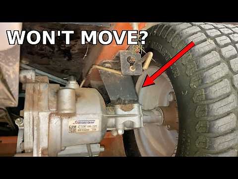 Mower won’t move? Towing or Pushing a busted mower/ Hydrostatic riding mower or Zero Turn