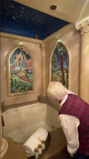 Inside Cinderella Suite at Walt Disney World