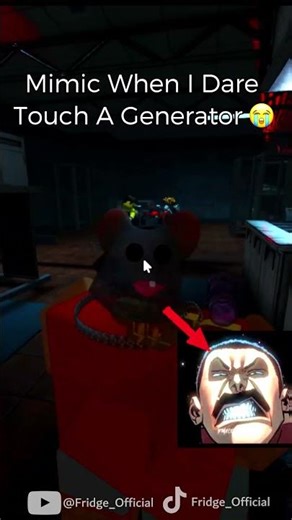 Mimic When I touch A Generator... #forsaken #audio