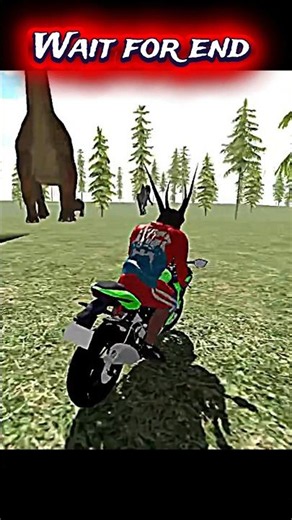 Indian bike 3D dinosaur ke niche khade ho gaye to Kya hoga uska to wanted Ho Gaya