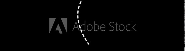 curved arrow animation downward, white dotted line.dotted line arrow animation, u-shaped arrow, curved dotted line arrow, 4k video