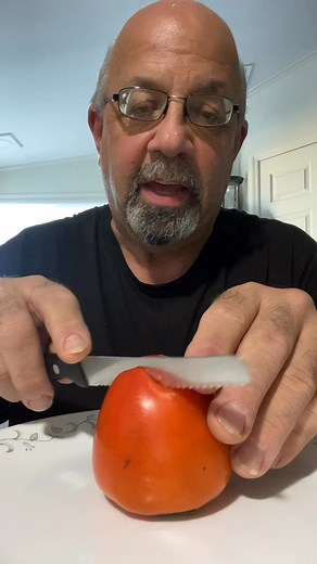 1.6K views · 30 reactions | How to eat a persimmons. | Sal Porretto | Facebook