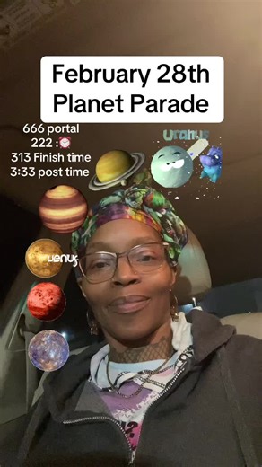 February 28th Planetary Parade #planetparade #666energy #manifest #messageforyou #timelinejump