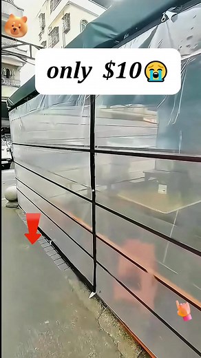 Preparing Your Porch for Winter with Clear Tarp Enclosure