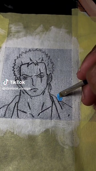 Custom Painted Black Hoodie for Boyfriend’s Birthday