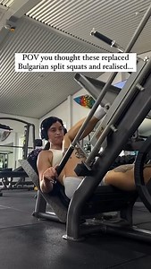 100K views · 224 reactions | THIS ⬇️ Bulgarian Split Squat vs...