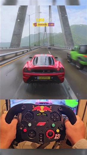 Ferrari Free Roam Forza Horizon 5 4K PS5 | Logitech G29 F1 Wheel Mod POV