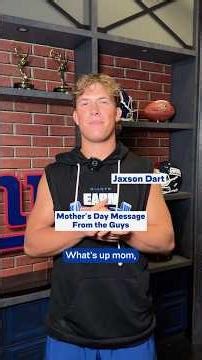 Shout out to the moms for all that you do 💙 #giants #mothersday #mom #football #newyorkgiants #nfl