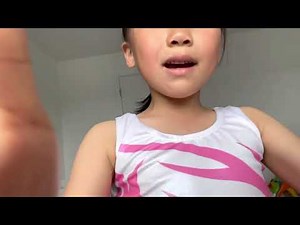 Stretch ready for gymnastic