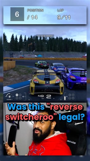 Was This "Reverse Switcheroo" A Fair Move?🤔 #gt7 #granturismo