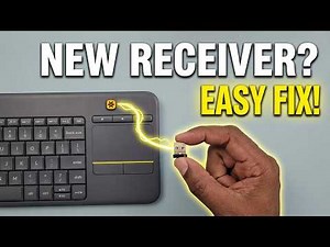 How to Connect Logitech K400 Plus to a Unifying Receiver