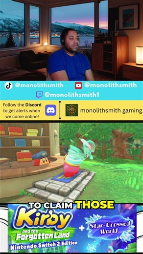Unlock Kirby's Forgotten Land: Secret Present Codes Revealed! #shorts