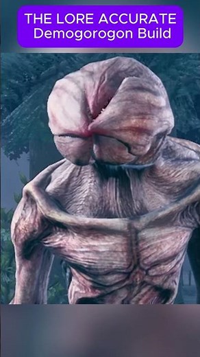 THE LORE ACCURATE DEMOGORGON BUILD IN DBD! #gaming #dbdbuilds #dbd #strangerthings #demogorgon