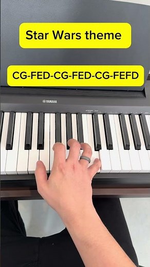 How to Play Star Wars on Piano in 1 Minute