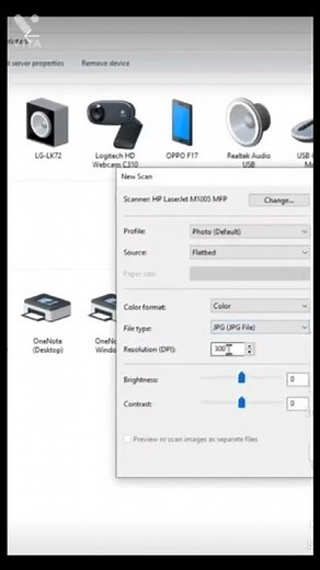 way to scan any doc from printer (scanning the document) #computer #technology #viralvideo #shorts