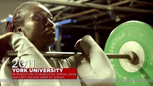 From varsity athlete, to Olympic alternate, to medal hopeful 💪 Cynthia Appiah was introduced to her bobsleigh at York University, and will make her first Olympic appearance competing in the historic debut of the women’s monobob #Breakthrough presented by @ToyotaCanada | CBC Olympics