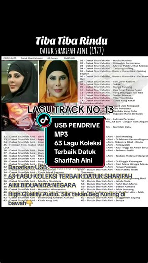 63 LAGU KOLEKSI TERBAIK DATUK SHARIFAH AINI - High Quality Audio