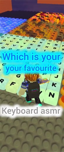 KEYBOARD ASMR 🥰☺️😋 #roblox#asmr#audio#viral#edit#short#satisfying