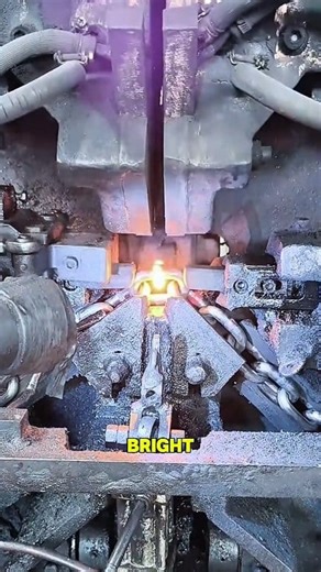 1.9K views | Chains used in ships, mining, and cranes start as curved...