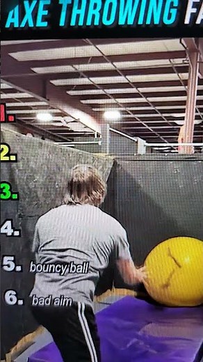 Ranking worst axe throwing fails