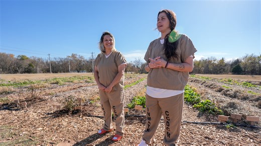 Cleveland County jail garden grows hundreds of pounds of vegetables