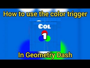 How to use a Color Trigger in Geometry Dash
