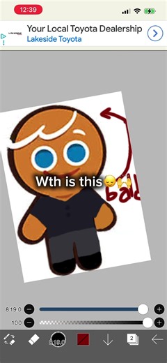 Would Gingerbrave survive my school #sad #satire #crk #gingerbrave