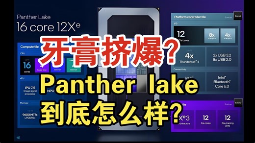 核显堪比4060？能耗比大提升？一个视频告诉你新一代的Intel处理器怎么样！