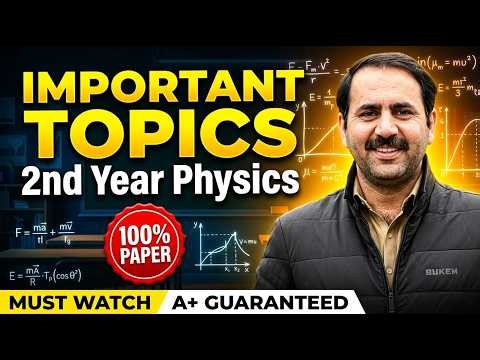 Important Topics of 2nd Year Physics | FSC Part 2 Physics | By Prof. Dr. Sheraz Ahmad