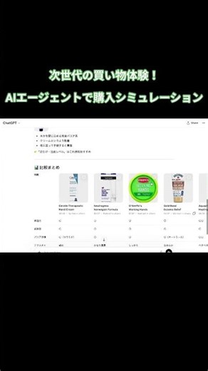 もう検索はいらない？AIエージェントで購入シミュレーション！ #EC #最新技術