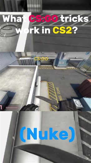 What CS_GO tricks work in CS2 (Nuke)#cs2 #csgo #cs2