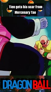 While fighting in the World Martial Arts Tournament, you get to see how Mercenary Tao gave Tien his scar Dragon Ball #dragonball #dragonballz #anime #dragonballsuper #goku #dbz #dragonballdaima #dragonballzkai #dragonballgt #dbs 👾Follow if you enjoy Dragon Ball, Dragon Ball Z , Dragon Ball Super & so on👾 | MajinNutter