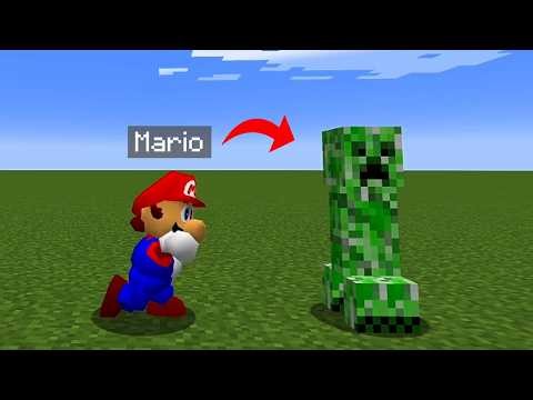 Super Mario 64, But it's in Minecraft..