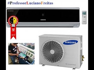 como instalar split samsung passo a passo video aula