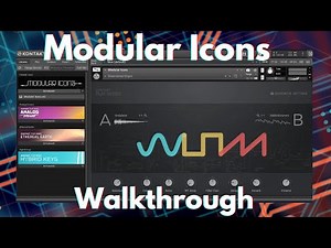 Komplete 13 - Native Instruments Modular Icons Walkthrough