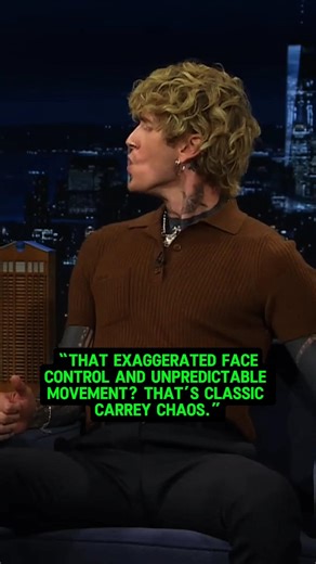 MGK turns into Jim Carrey... and it's scary accurate #shorts