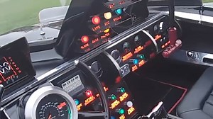Atomic Batteries to Power! Turbines to Speed! "I built a custom replica of a 1966 Batmobile," says Ohio YouTuber Batcarguy. "When I go to car shows people ask if the buttons and switches all work. They do!" | Vintage Geek